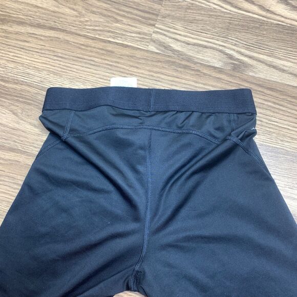 Nike Pro Black Women's Cropped Training Mid Rise Tights Athletic Size Medium - Picture 9 of 9